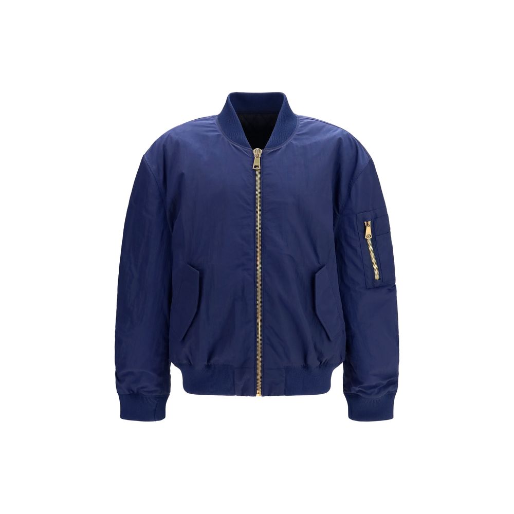 Bomber Balmain Bleu en Polyamide