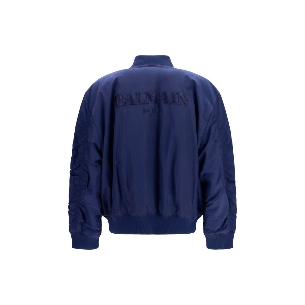 Bomber Balmain Bleu en Polyamide