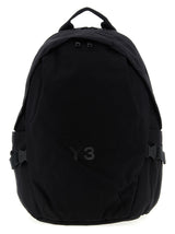 Y-3 Black Polyamide Backpack