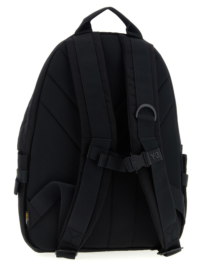Sac à dos Y-3 en polyamide noir