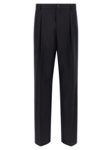 Dries Van Noten Penrud Blue Wool Dress Pants for Men