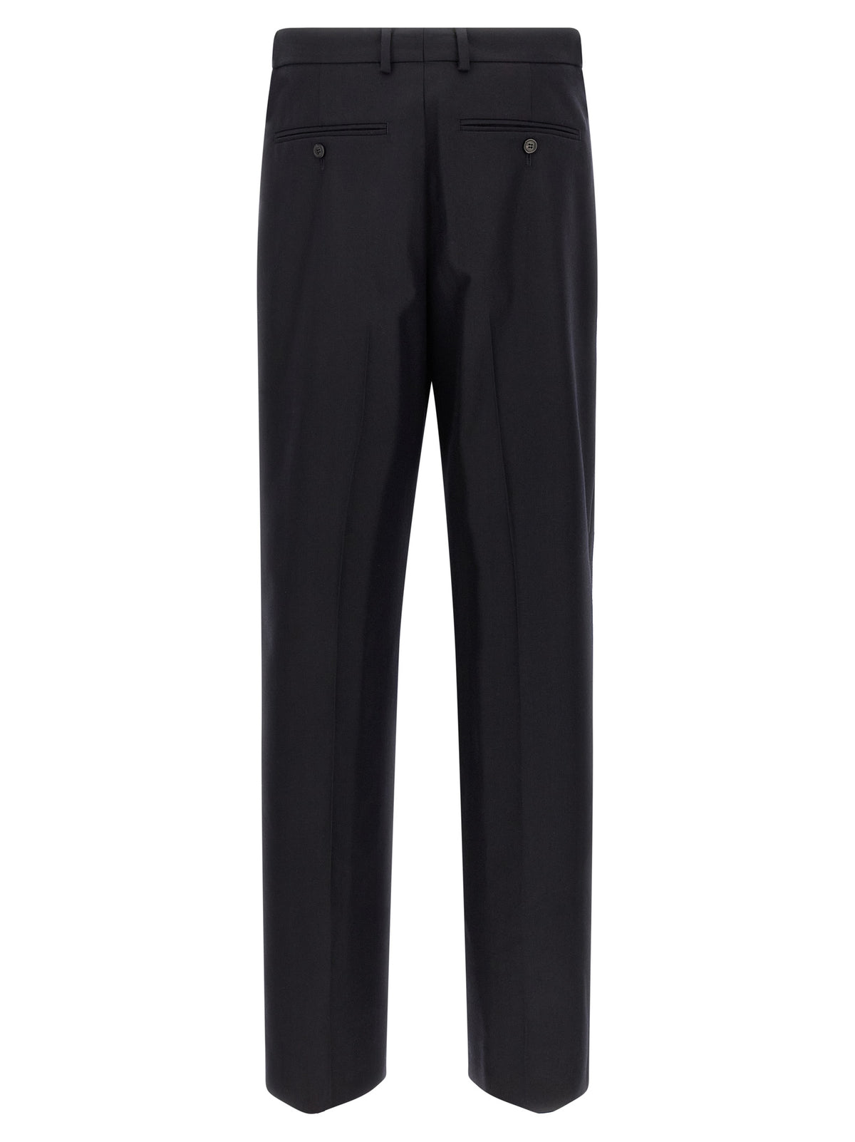Dries Van Noten Penrud Blue Wool Dress Pants for Men