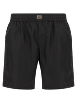 Dolce & Gabbana Short de Bain en Polyamide Noir