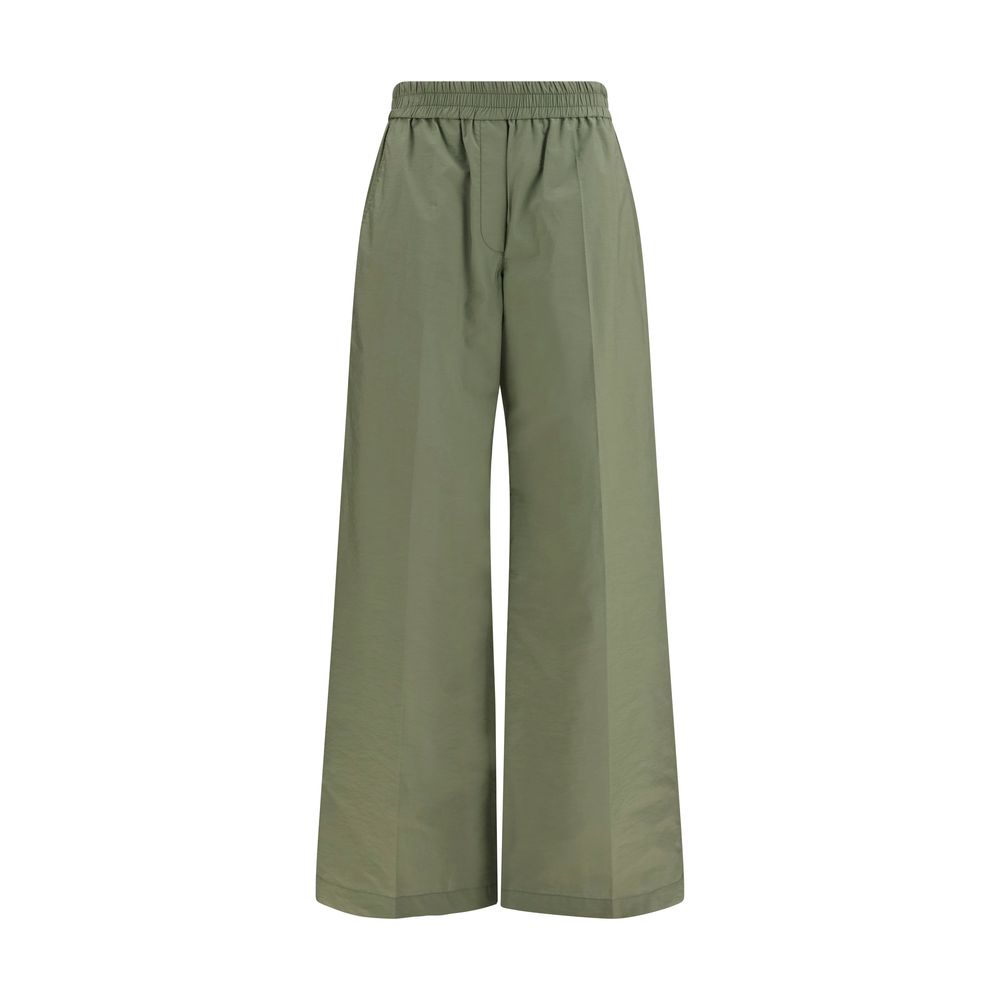 Brunello Cucinelli Bicolor Cotton Casual Pants - SS26