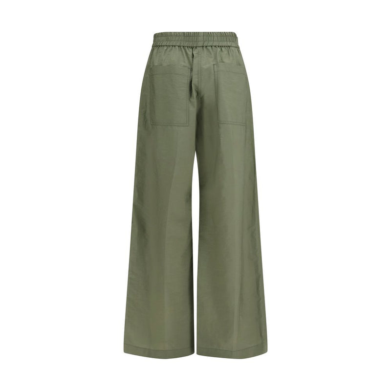 Brunello Cucinelli Bicolor Cotton Casual Pants - SS26