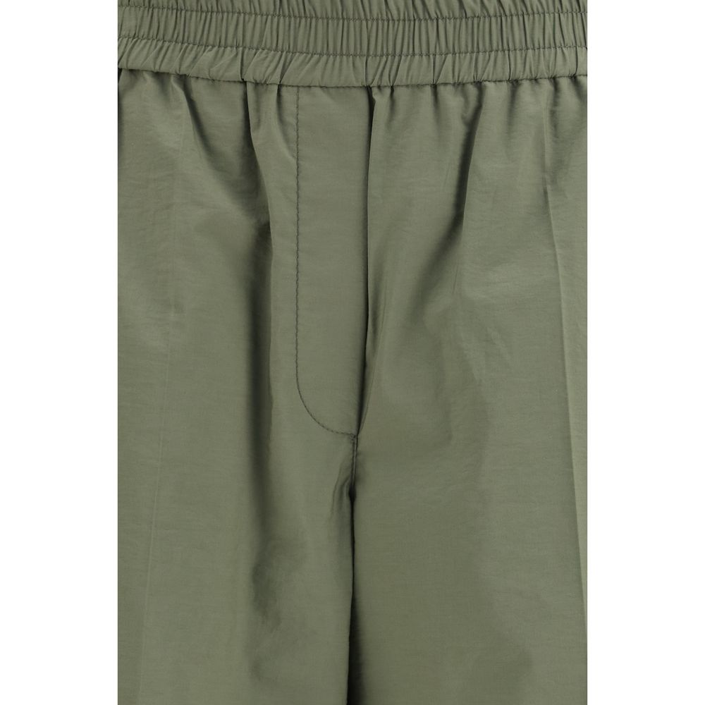 Brunello Cucinelli Bicolor Cotton Casual Pants - SS26