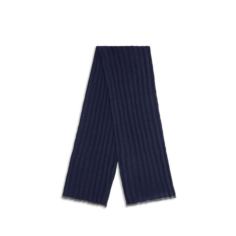 Brunello Cucinelli Foulard en cachemire bleu