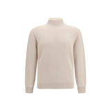 Col roulé Brunello Cucinelli en cachemire beige