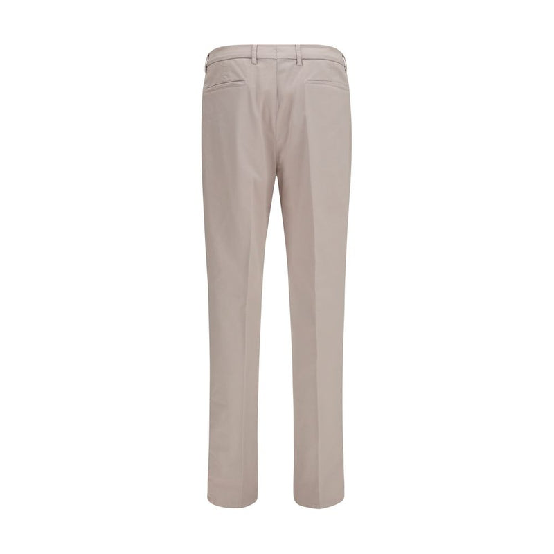 Brunello Cucinelli Beige Cotton Chino Pants