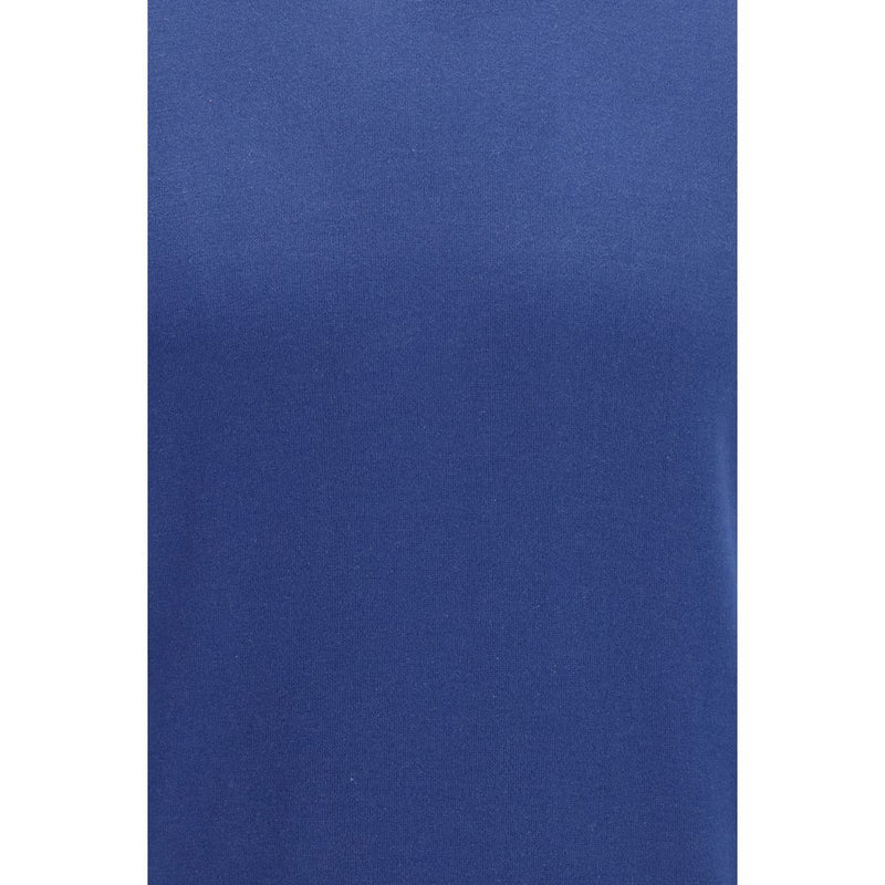 Sweat-shirt en coton bleu Brunello Cucinelli