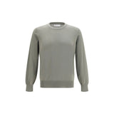 Brunello Cucinelli Bicolor Cotton Sweatshirt
