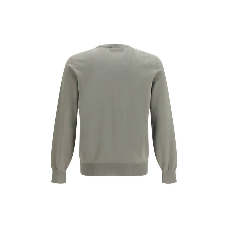 Brunello Cucinelli Sweat-shirt bicolore en coton
