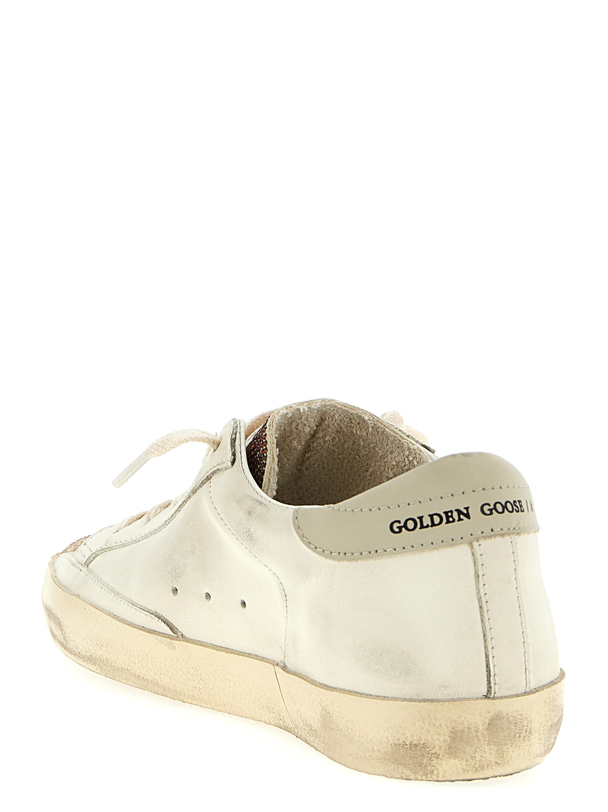 Baskets basses Golden Goose en cuir de vachette multicolore