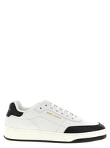 Saint Laurent SL/61 Bicolor Calfskin Low Top Sneakers