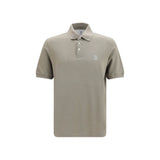 Polo Brunello Cucinelli en coton bicolore