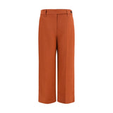 Brunello Cucinelli Brown Viscose Casual Pants for Women