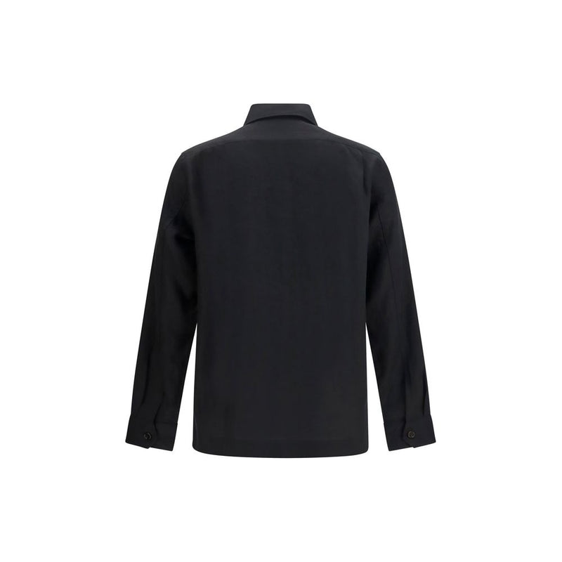 Veste en jean Brunello Cucinelli en lin noir