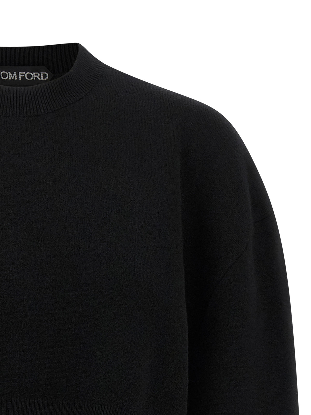 Tom Ford Black Virgin Wool Cardigan