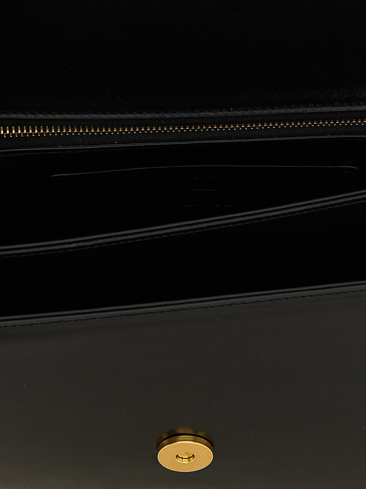 Valentino Garavani Vain Black Calfskin Shoulder Bag