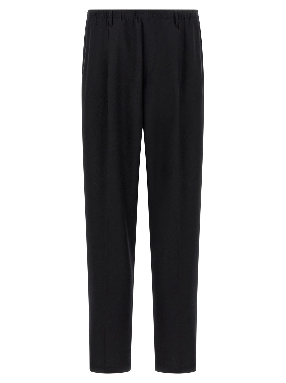 CELLAR DOOR Black Wool Casual Pants