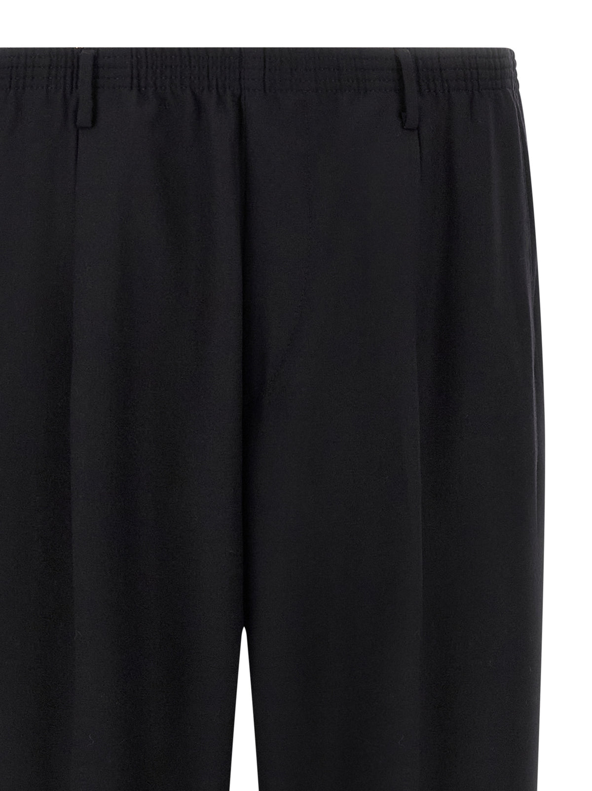 CELLAR DOOR Black Wool Casual Pants