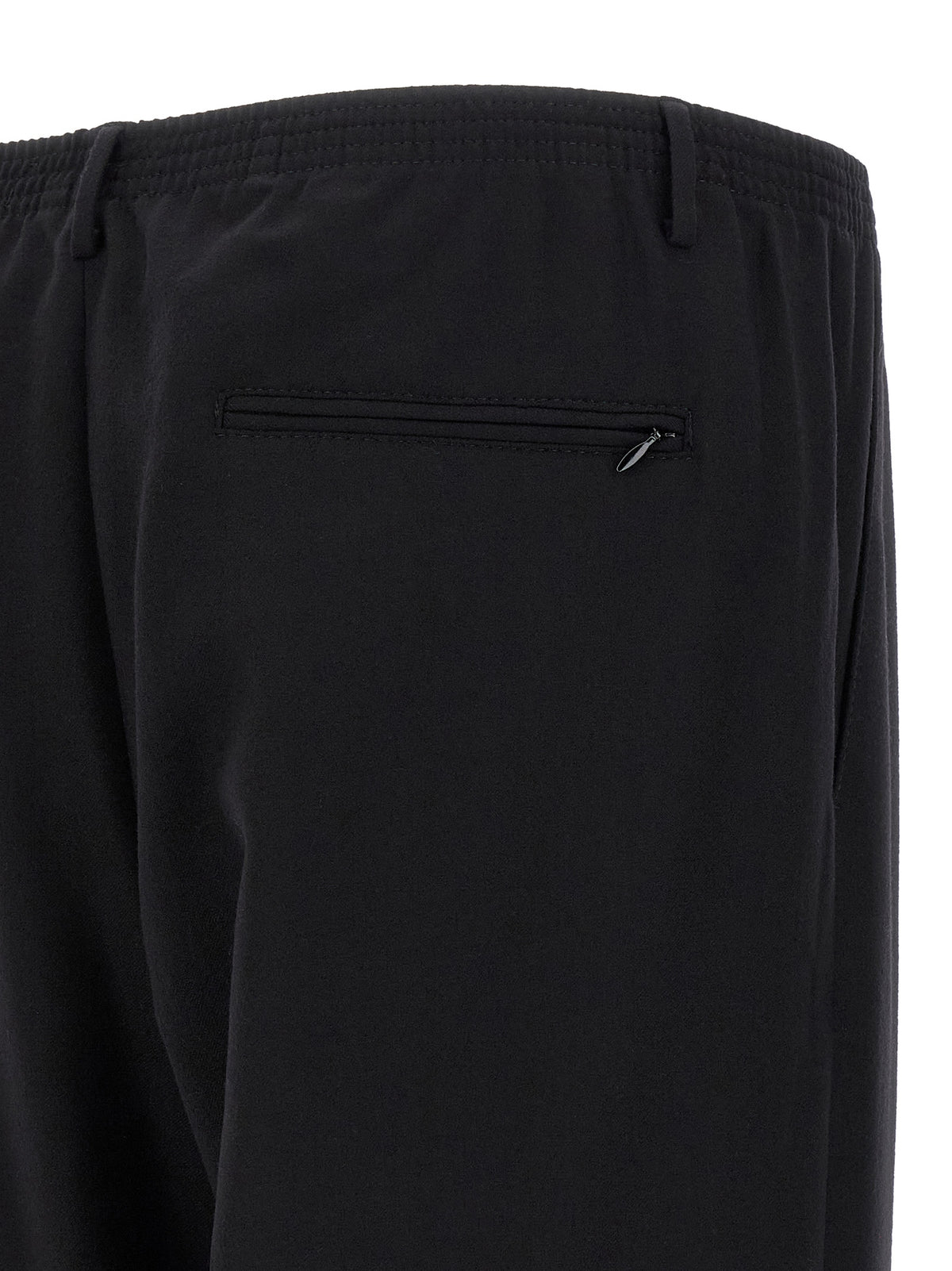 CELLAR DOOR Black Wool Casual Pants