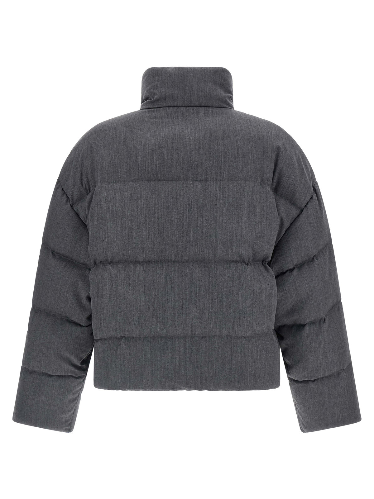 Entire Studios Gray Wool Full-Length Jacket