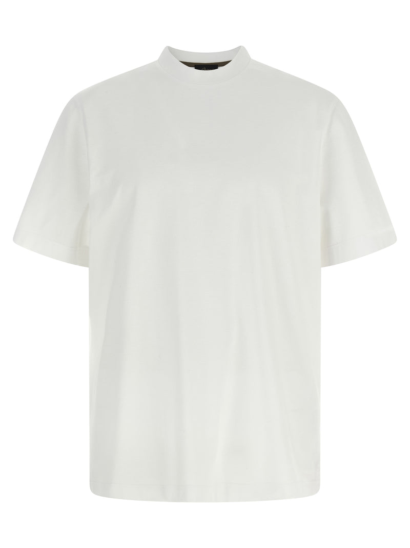 Brioni White Cotton T-Shirt - Luxurious Comfort and Style