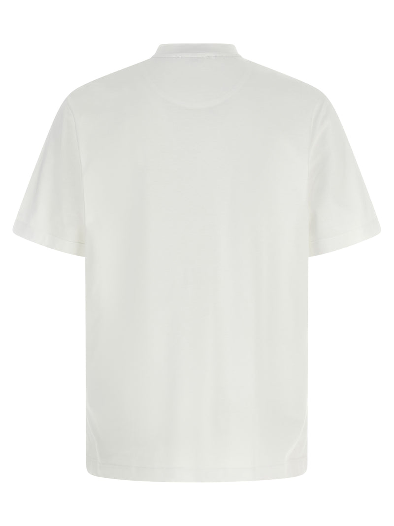 Brioni White Cotton T-Shirt - Luxurious Comfort and Style