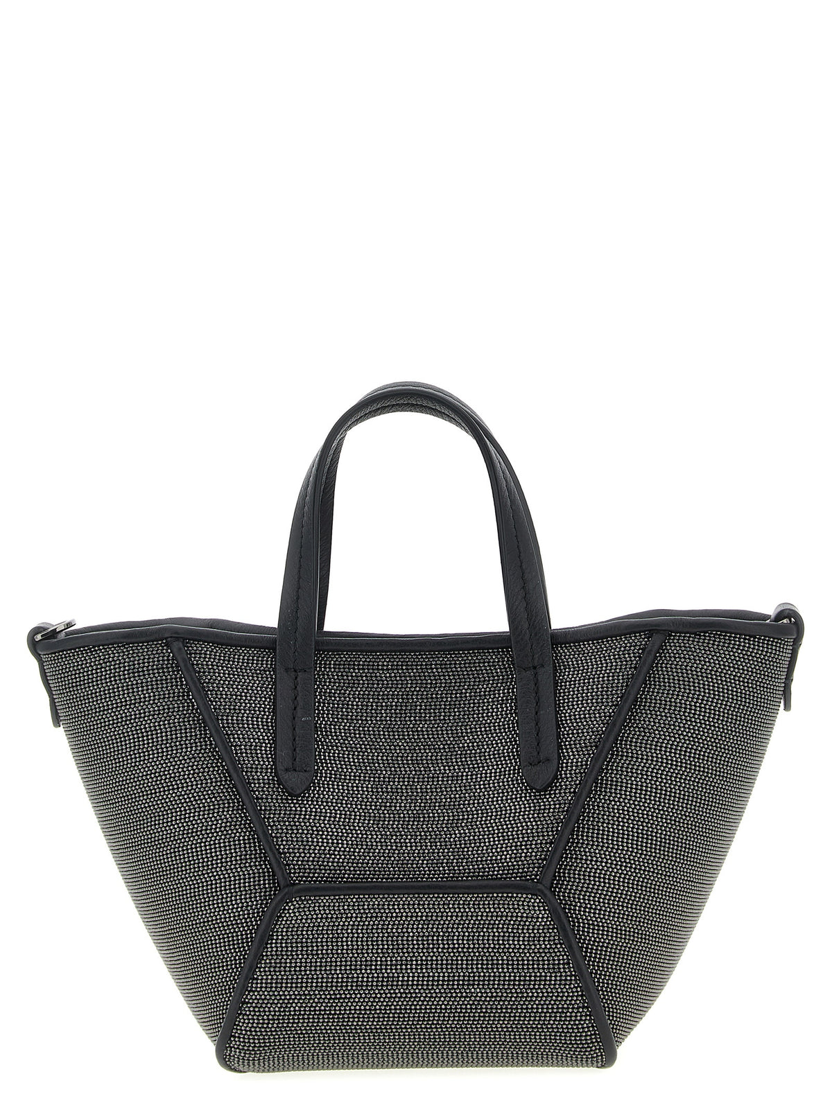 Sac à main Brunello Cucinelli en laiton noir