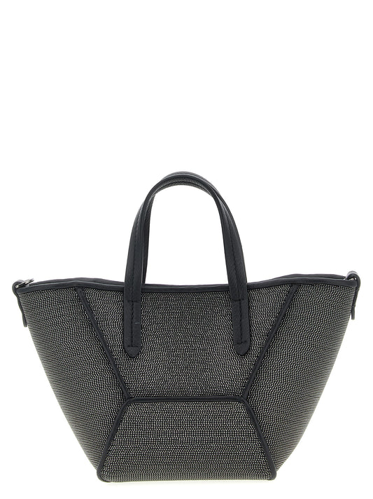 Sac à main Brunello Cucinelli en laiton noir