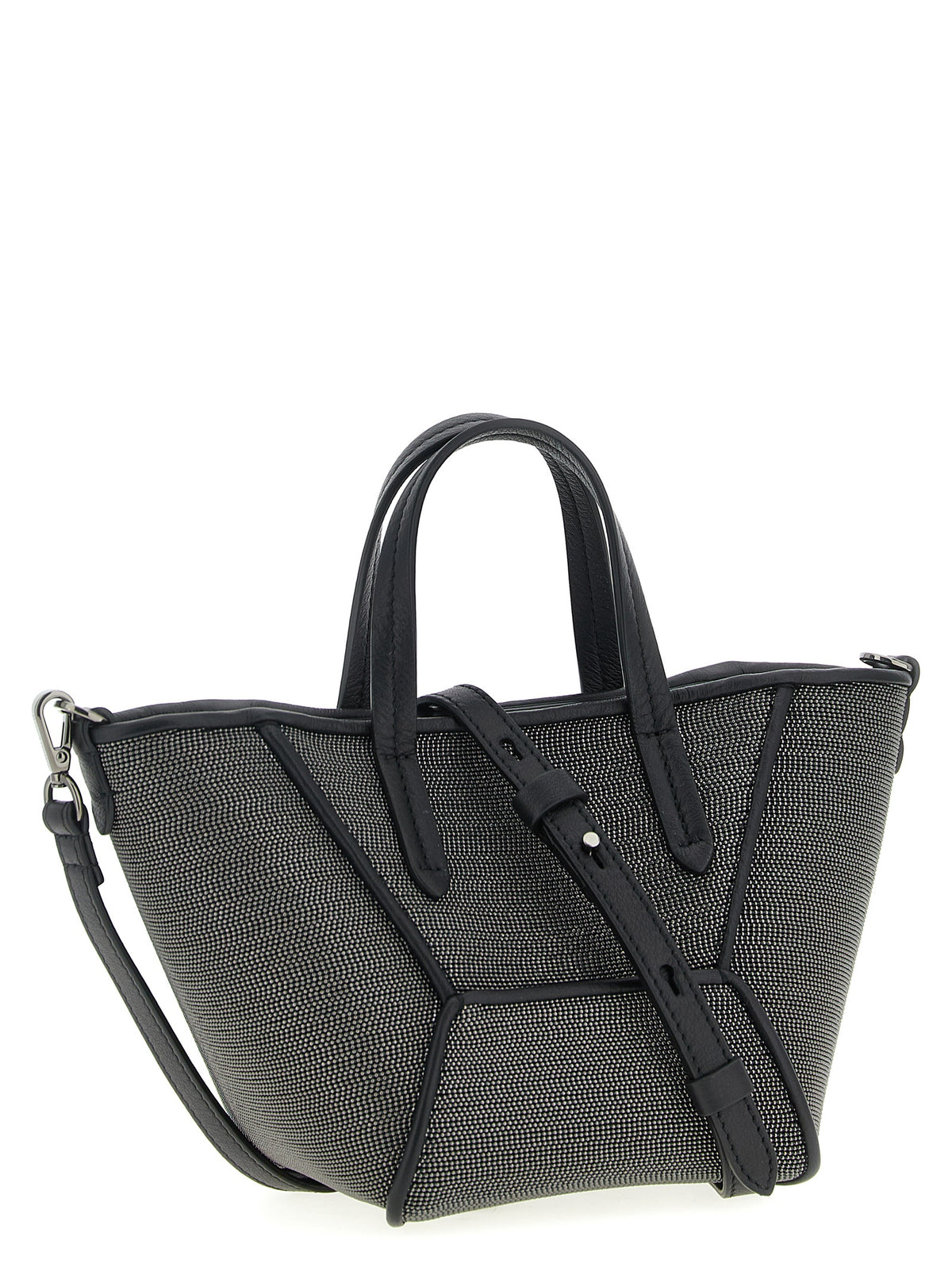 Sac à main Brunello Cucinelli en laiton noir