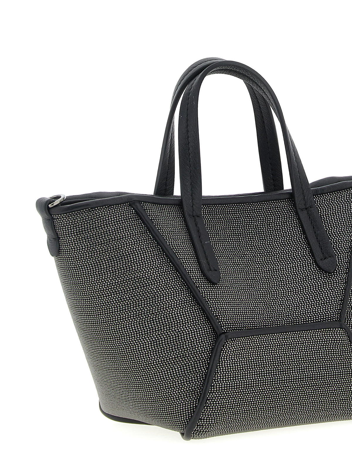 Sac à main Brunello Cucinelli en laiton noir