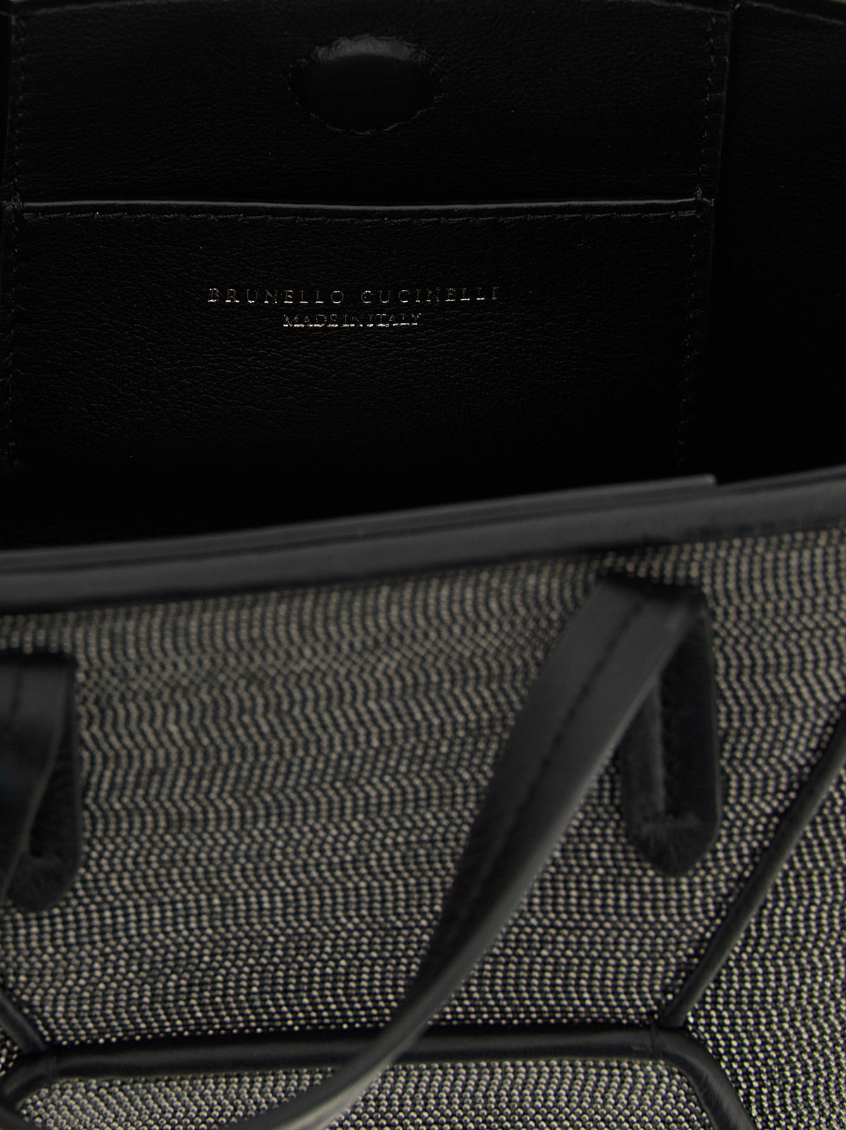 Sac à main Brunello Cucinelli en laiton noir