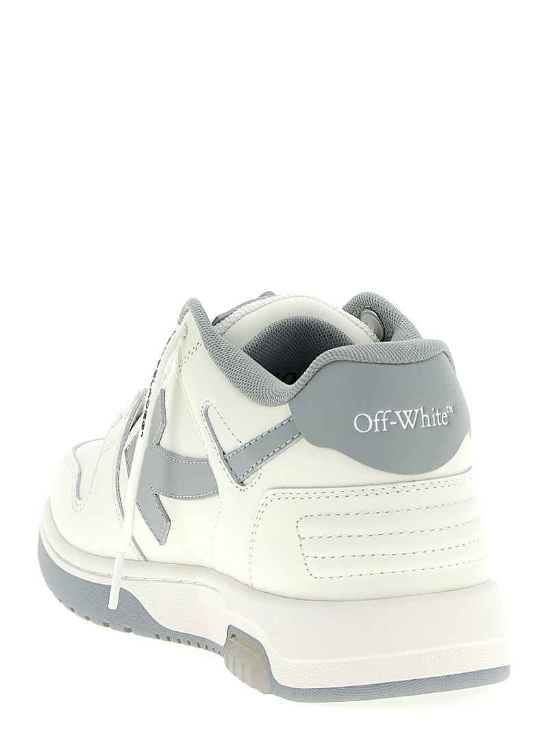 Baskets basses Off-White en cuir gris