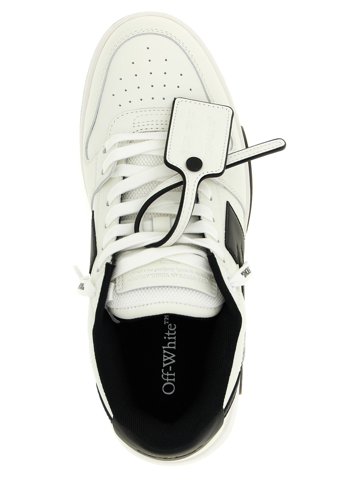 Baskets bicolores Off-White en polyester recyclé