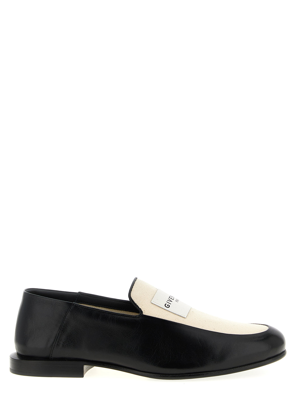 Givenchy Black Lamb Leather Slip-On Loafers for Women