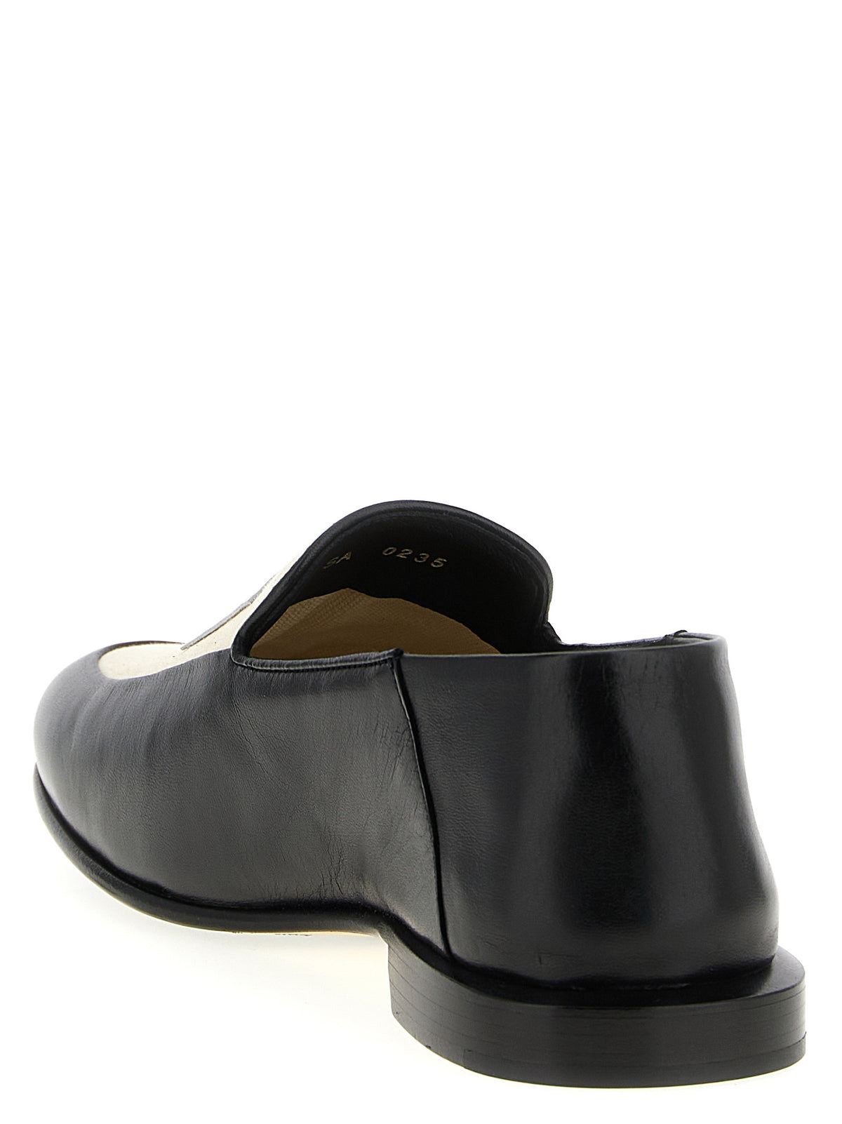Givenchy Black Lamb Leather Slip-On Loafers for Women