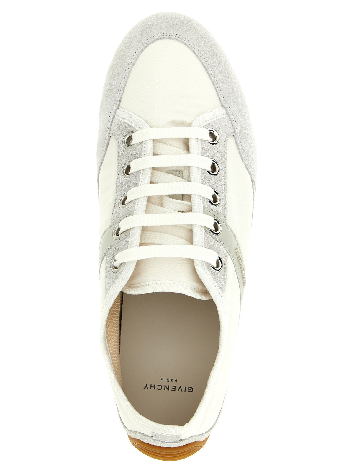 Givenchy White Polyamide Low Top Sneakers