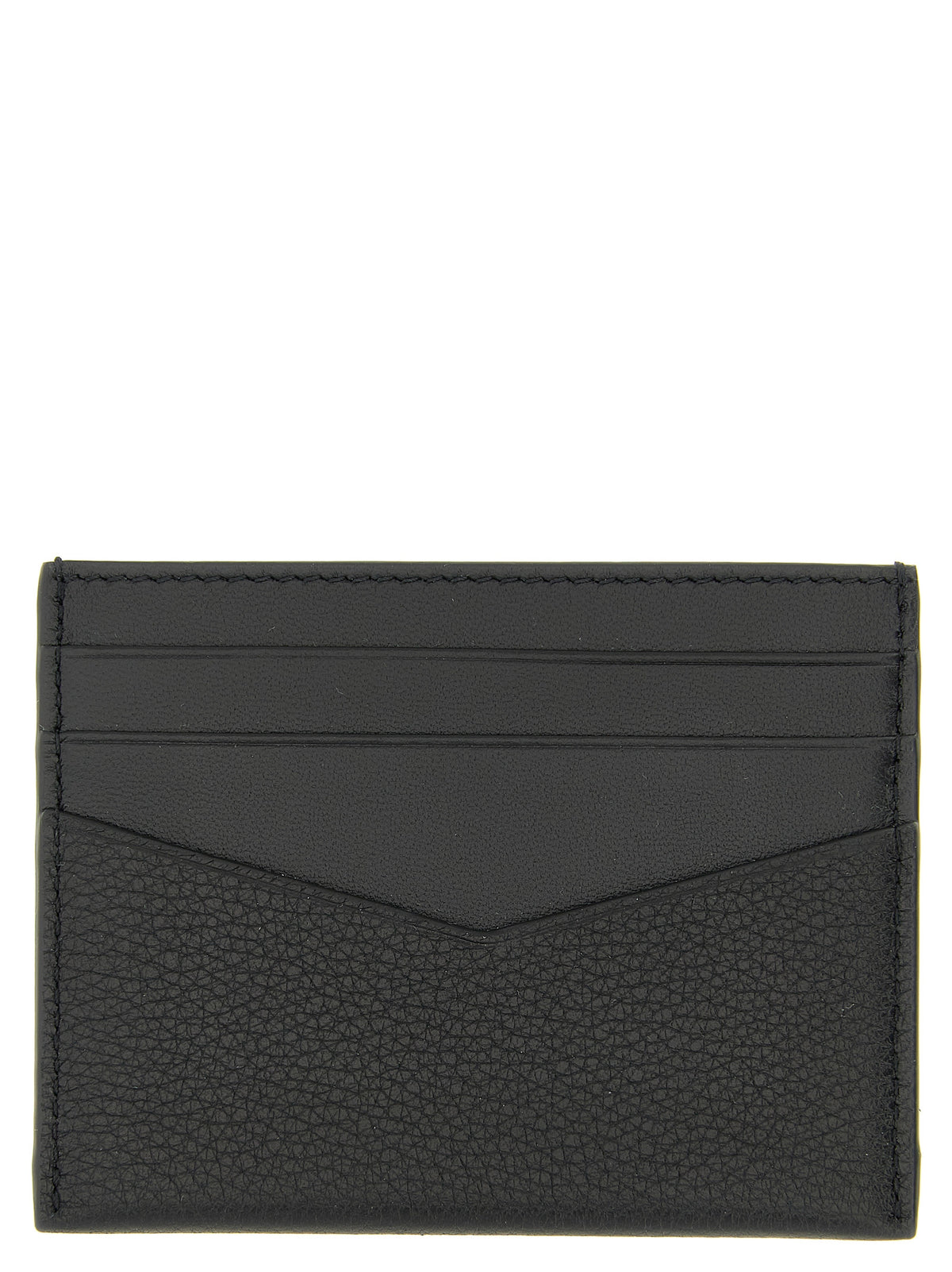 Porte-cartes Givenchy en cuir de veau noir