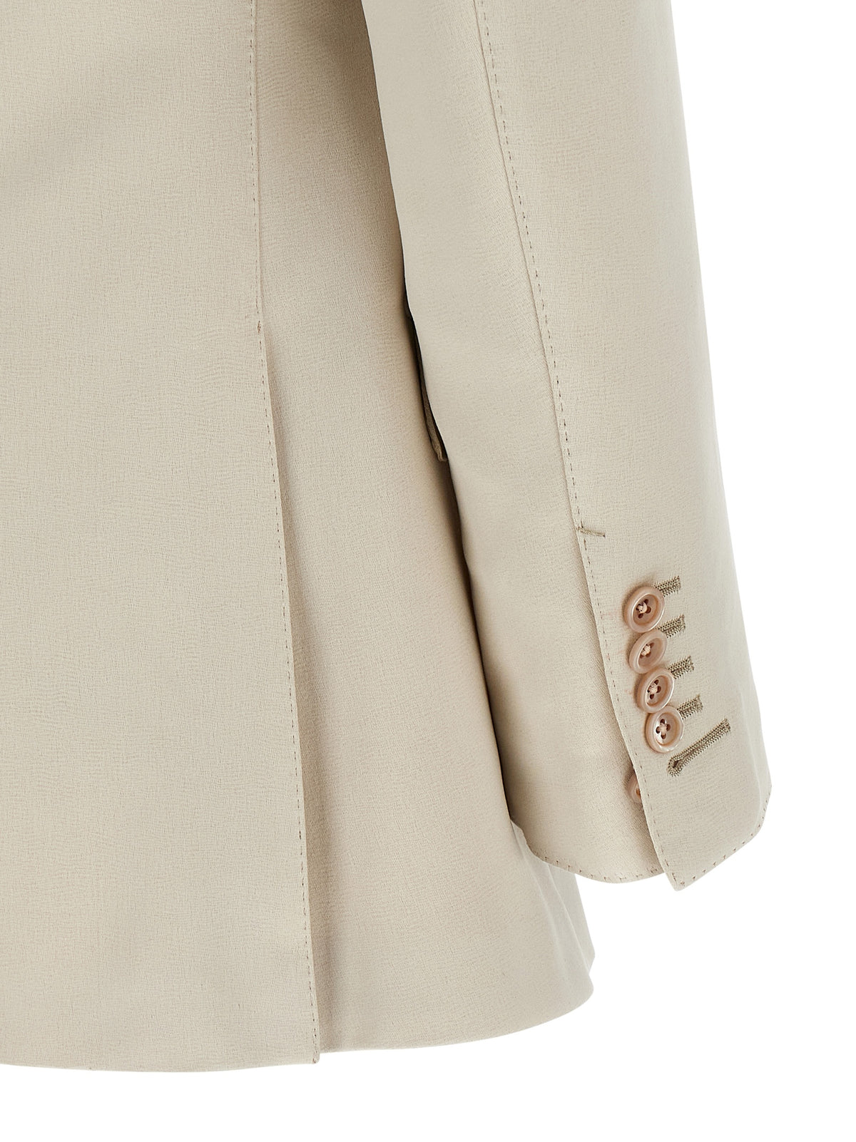 Tom Ford Beige Cotton Blazer - Sophisticated Elegance