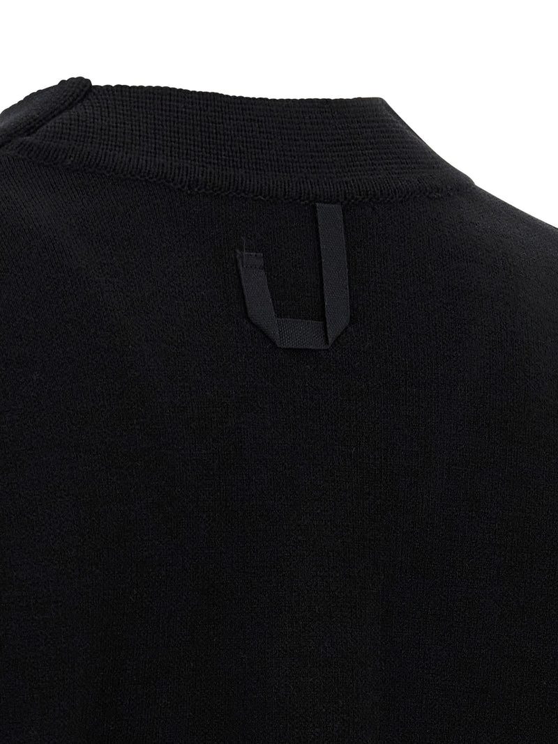 Jacquemus Cardigan en laine mérinos noir