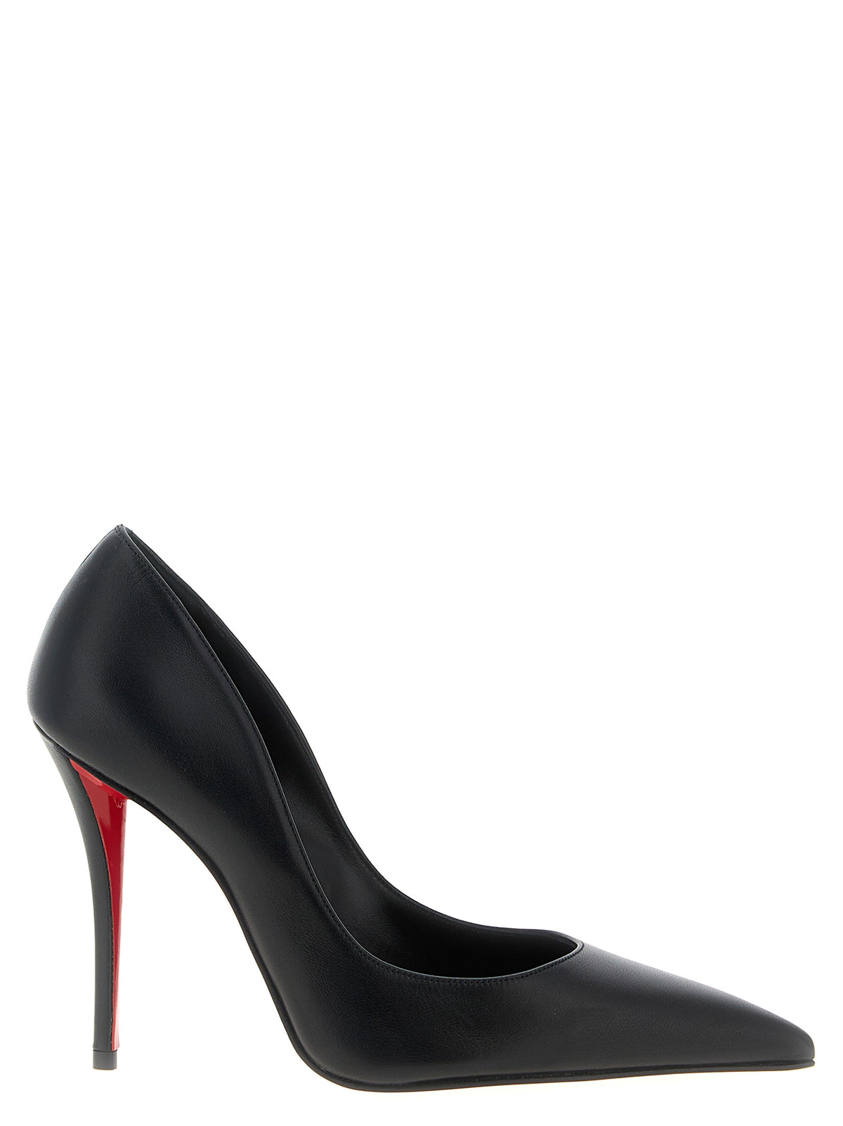 Christian Louboutin Miss Z Black Lamb Leather High Heel Pumps
