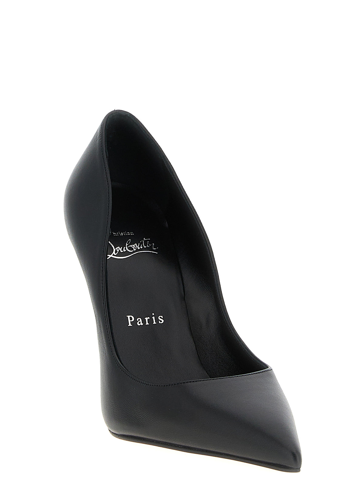 Christian Louboutin Miss Z Black Lamb Leather High Heel Pumps