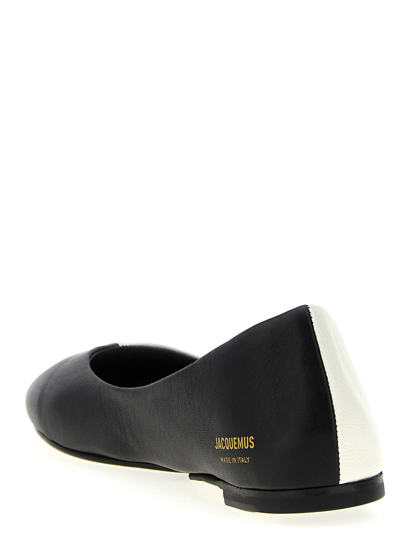 Jacquemus Ballerines Bicolores en Cuir d'Agneau