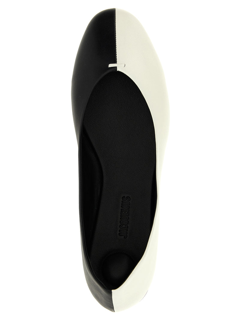Jacquemus Ballerines Bicolores en Cuir d'Agneau