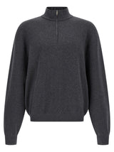 Balenciaga Gray Cotton Cardigan for Men