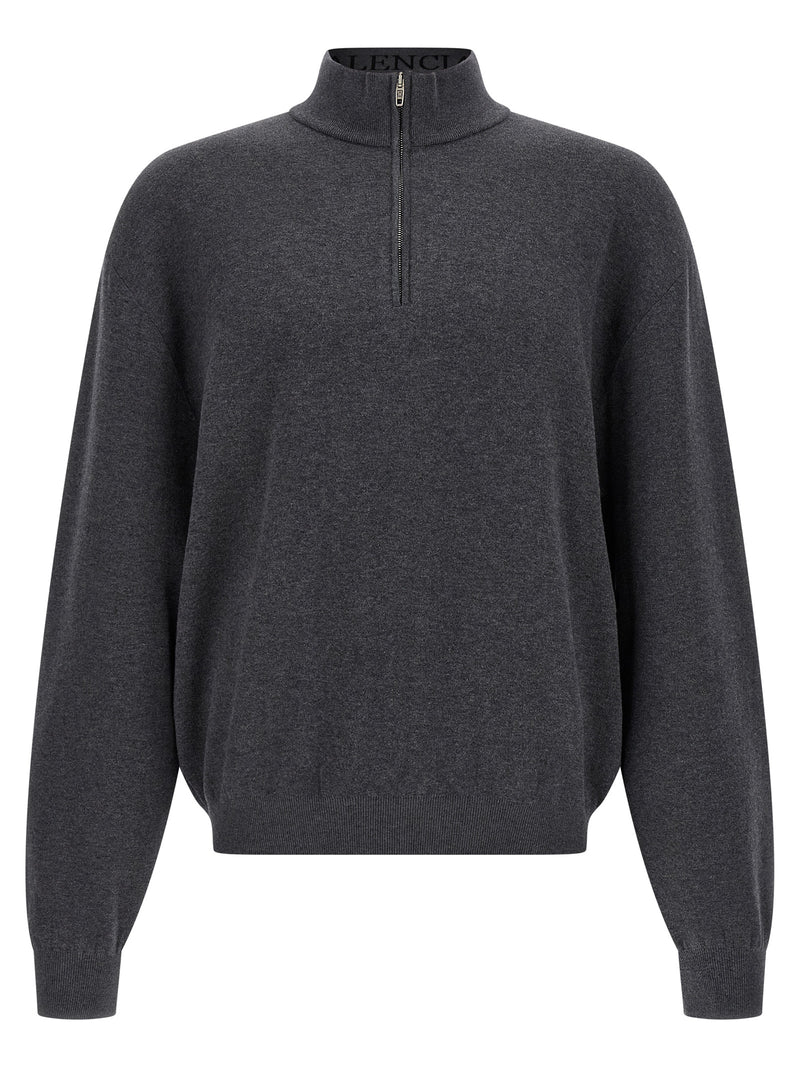 Balenciaga Gray Cotton Cardigan for Men