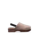 Mules en cuir marron Brunello Cucinelli