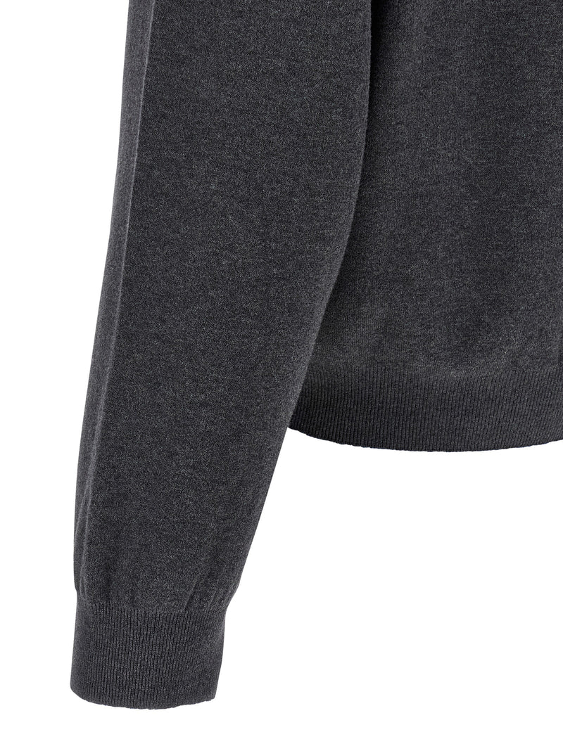 Balenciaga Gray Cotton Cardigan for Men